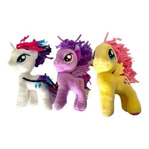 My Little Pony Set Of 3 Fluttershy, Rarity ‎ & Twilight Sparkle